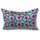 Ikat kussen Livia - groen/ roze