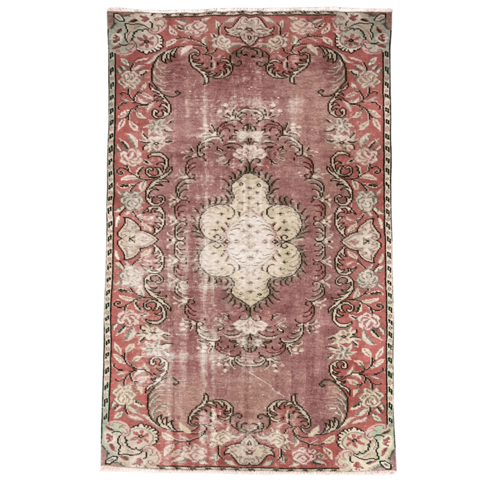 Vintage vloerkleed medaillon 146x239cm