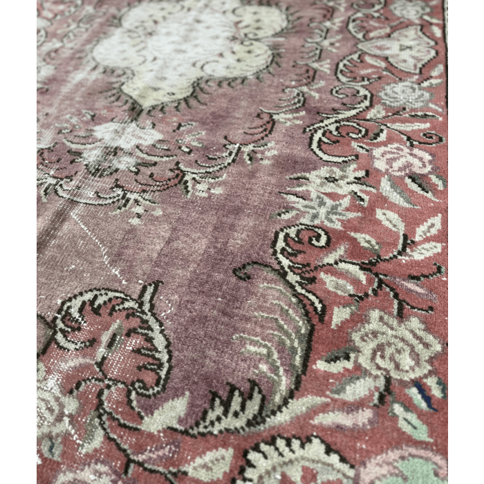 Vintage vloerkleed medaillon 146x239cm