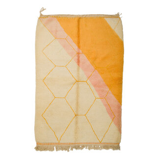 Berber wit geel 173x259cm