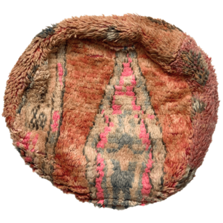 Marokkaanse poef rond Olive