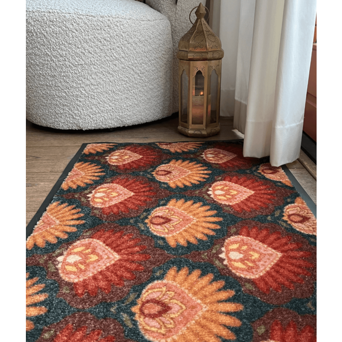 Deurmat Majestic turquoise