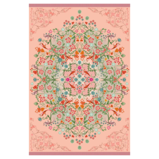 Buitenkleed Florali roze