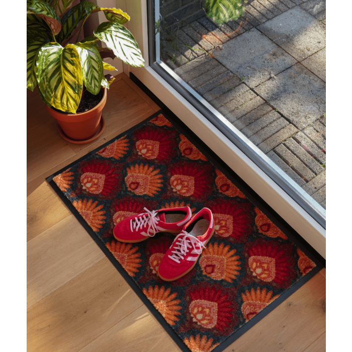 Deurmat Majestic turquoise