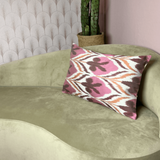 Ikat kussen Fleurel