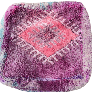 Berber poef Festive pink