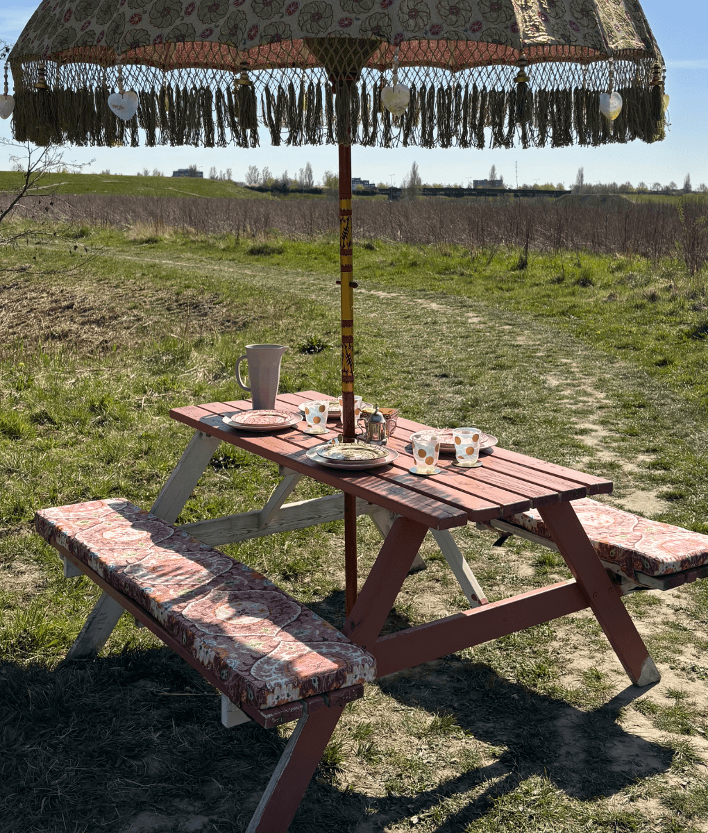 Picknickbank kussen Miracle terra