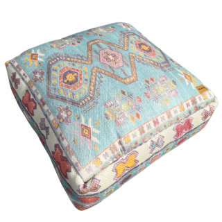 Sunidhi blauw poef PET