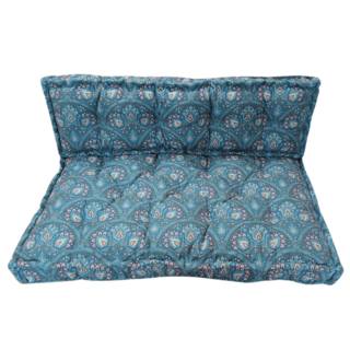 Palletkussen Festival blue