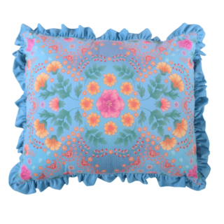 Hoofdkussen Amoralis blauw