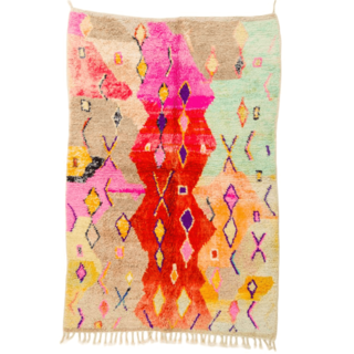 Marokkaans vloerkleed pastel 147x225cm