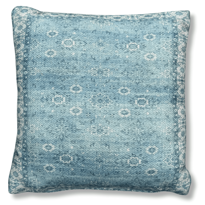 Kelim PET kussen Petrol