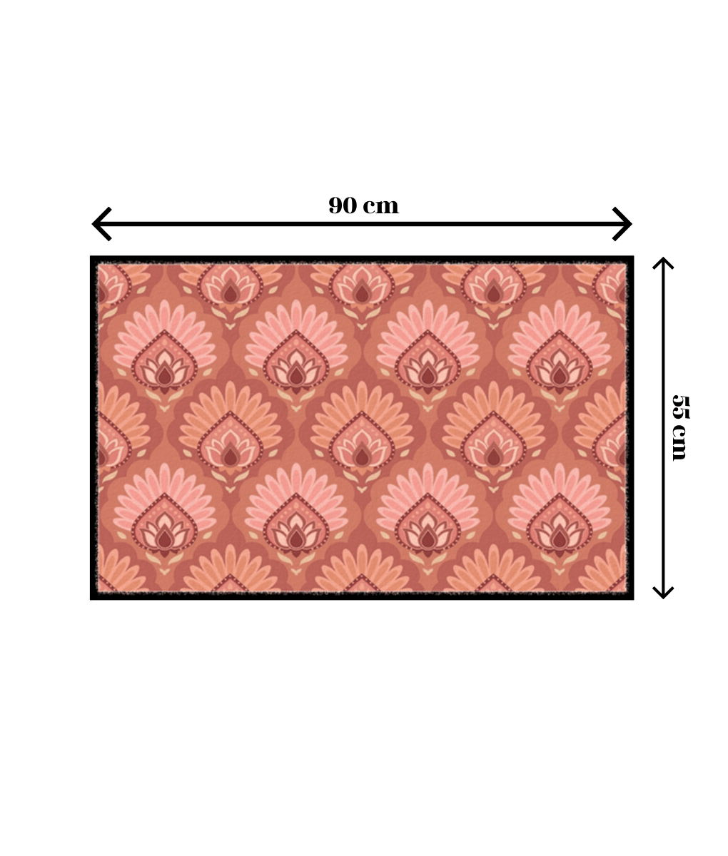 Deurmat Majestic roze