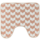 Toiletmat Geo wings - beige