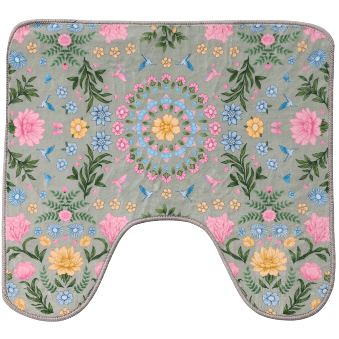 Toiletmat Garden - zacht groen