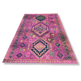 Vintage vloerkleed - Nomad pink spirit