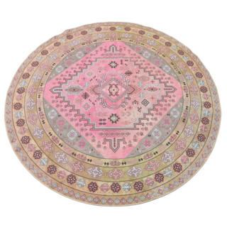 Rond vloerkleed Bohemian sweet