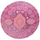 Badmat Nomad soft pink - rond
