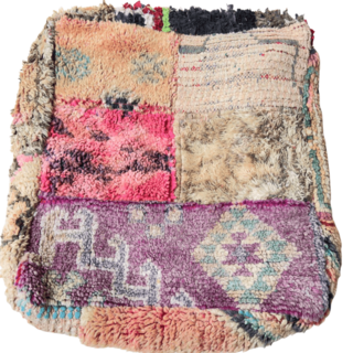 Marokkaanse poef Peachy