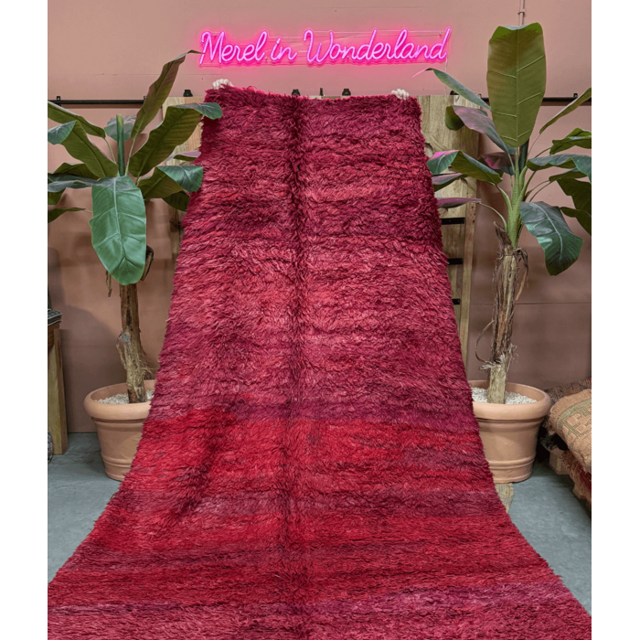 Berber vloerkleed red Mguild - 275 x 200 cm