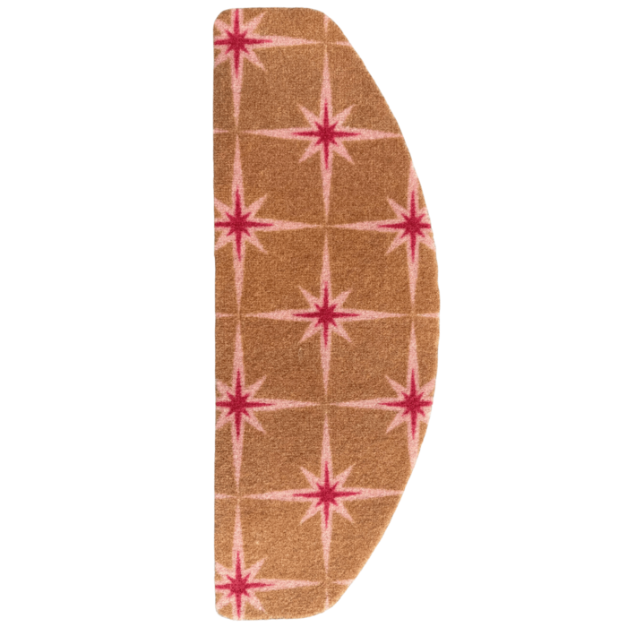 Trapmatten - Ster roze