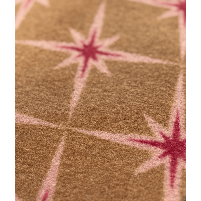 Trapmatten - Ster roze