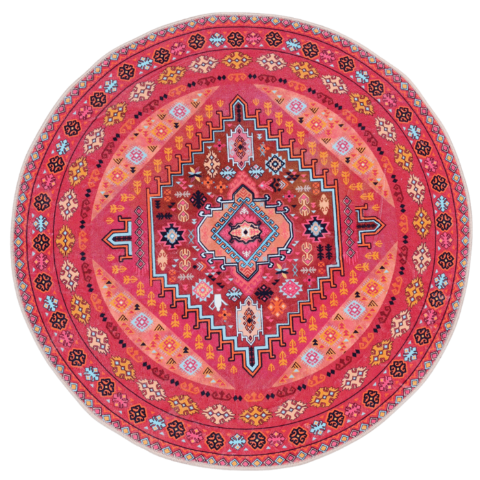 Badmat Bohemian night - rond