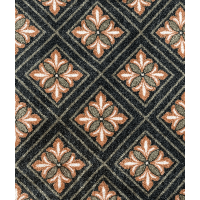 Deurmat/ droogloopmat Amsterdam - dark green