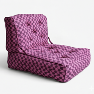 Lounge stoel - Grease purple