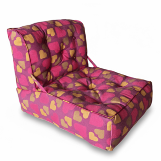 Lounge stoel - Funky hearts