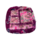 Marokkaanse poef paars roze patroon