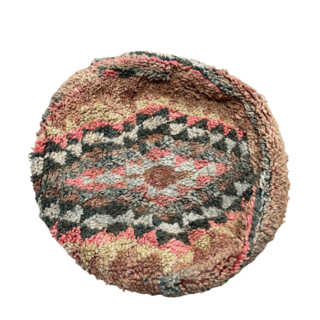 Marokkaanse poef rond Multi