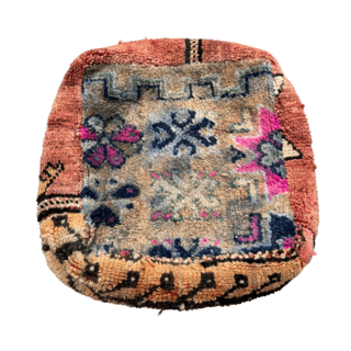 Marokkaanse poef Kleurig