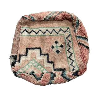 Marokkaanse poef kleurrijk