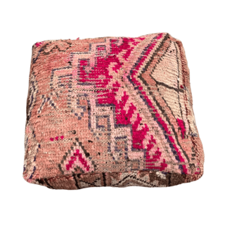 Marokkaanse poef roze