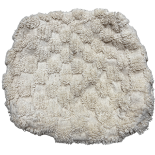 Marokkaanse poef wit