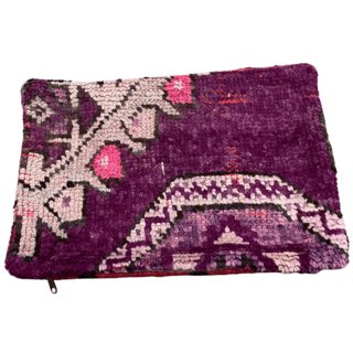 Marokkaans kussen paars
