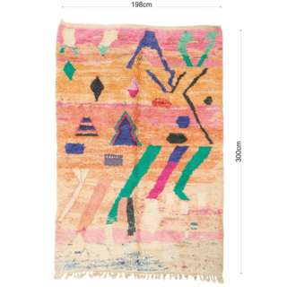 Mguild vloerkleed Sand 300x198cm