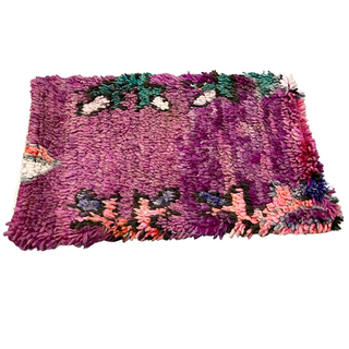 Marokkaans kussen Paars kleurrijk