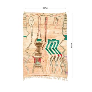 Marokkaans vloerkleed 300 x 207 cm