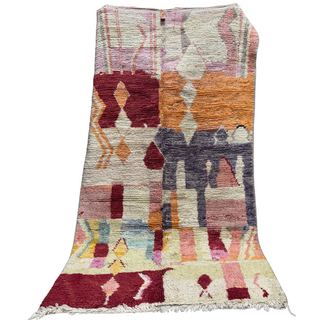 Berber vloerkleed terra 254 x 147 cm