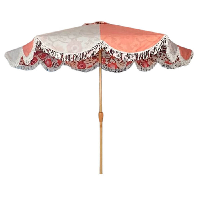 Parasol Romance in the garden