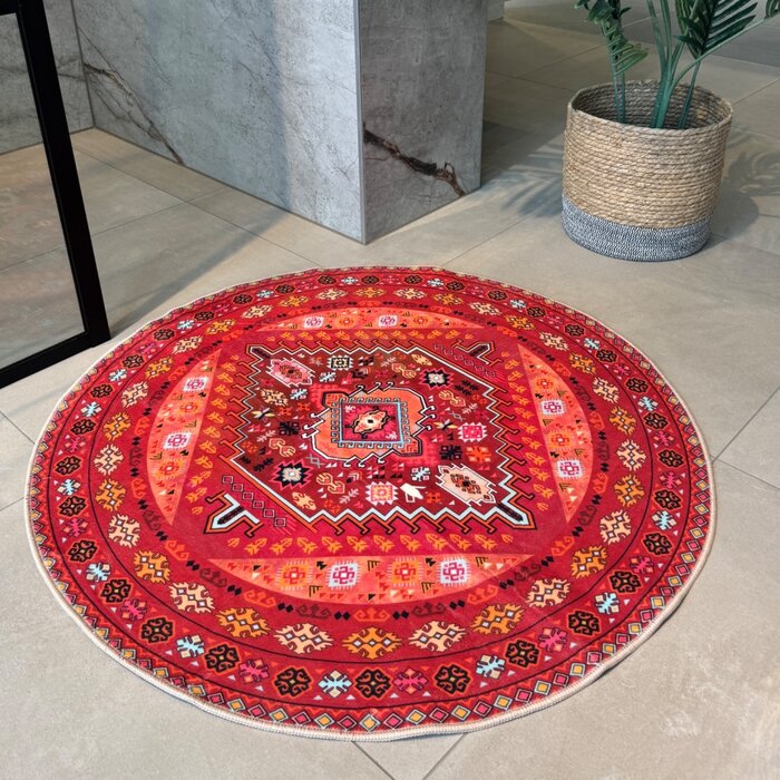 Badmat Bohemian night - rond