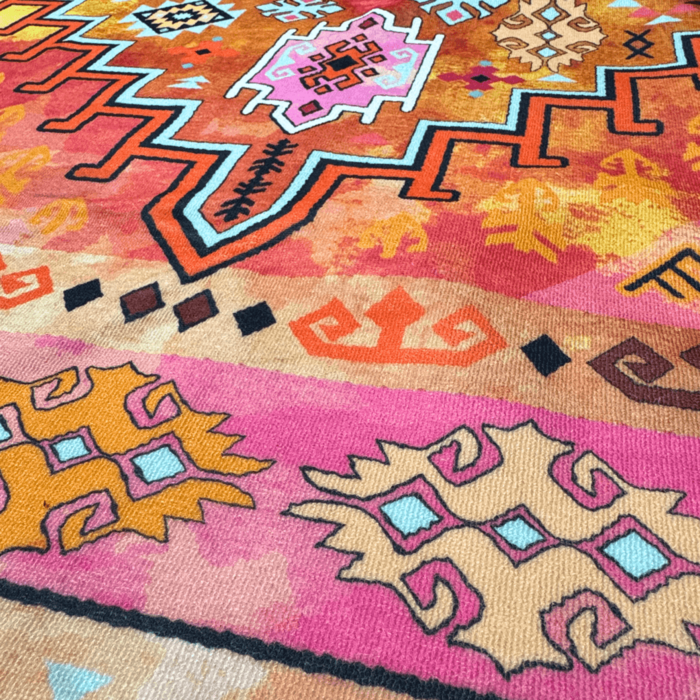 Vintage tapijt Marokkaanse stijl - Bohemian nights