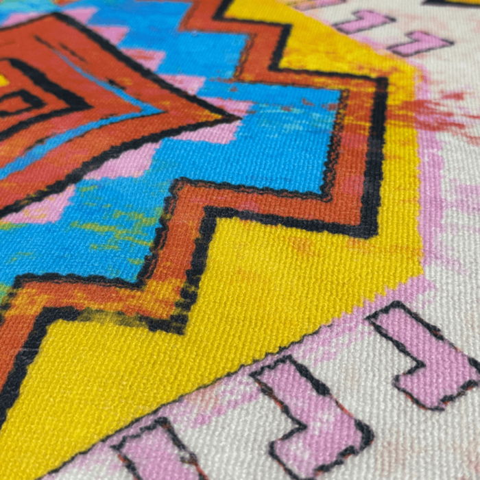 Kelim vloerkleed rond - Nomad light