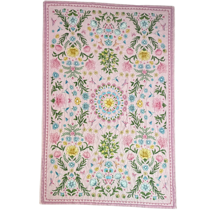 Tafelkleed Garden roze