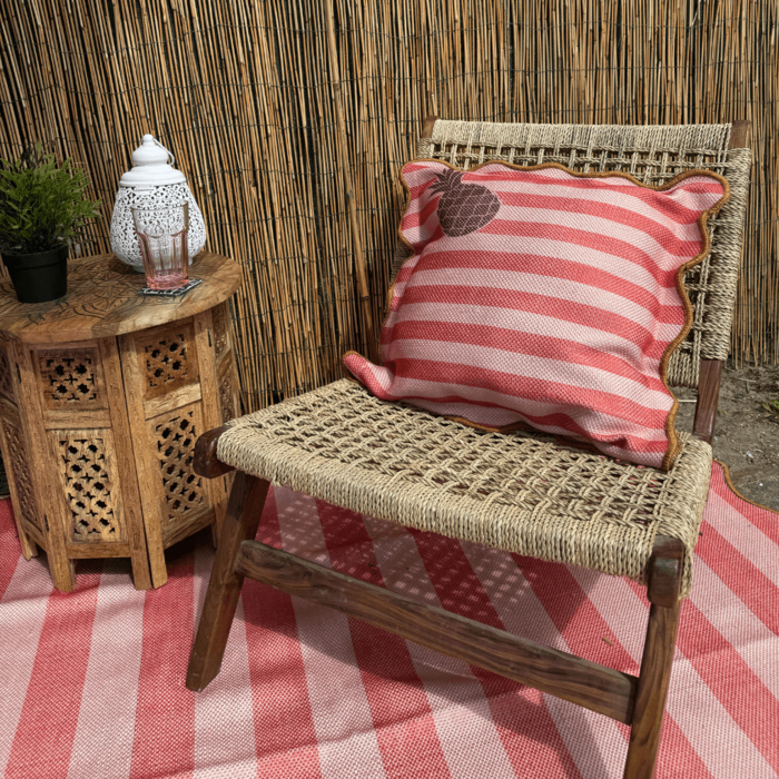 Kelim PET kussen Stripes