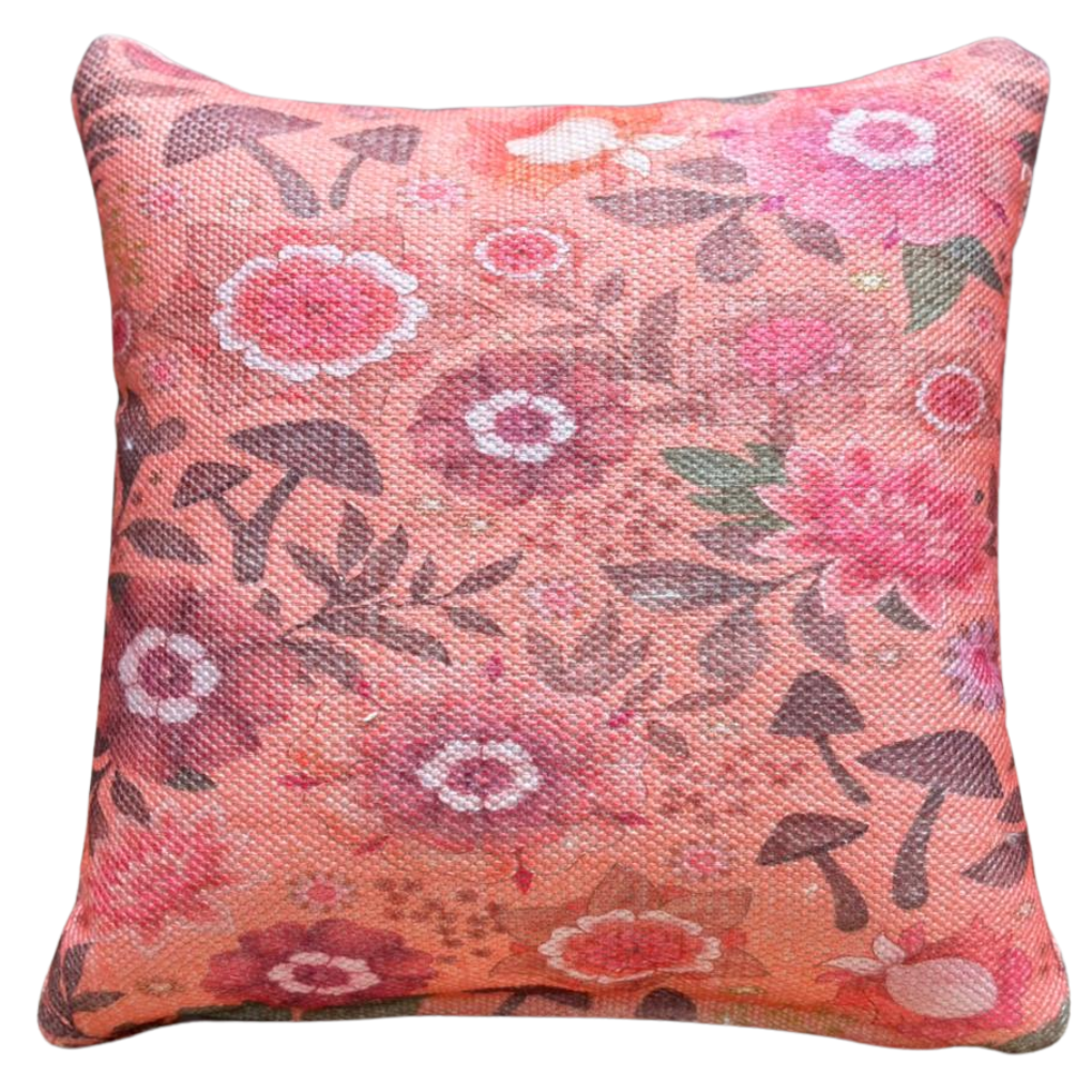 Kussen pet peacefull roze