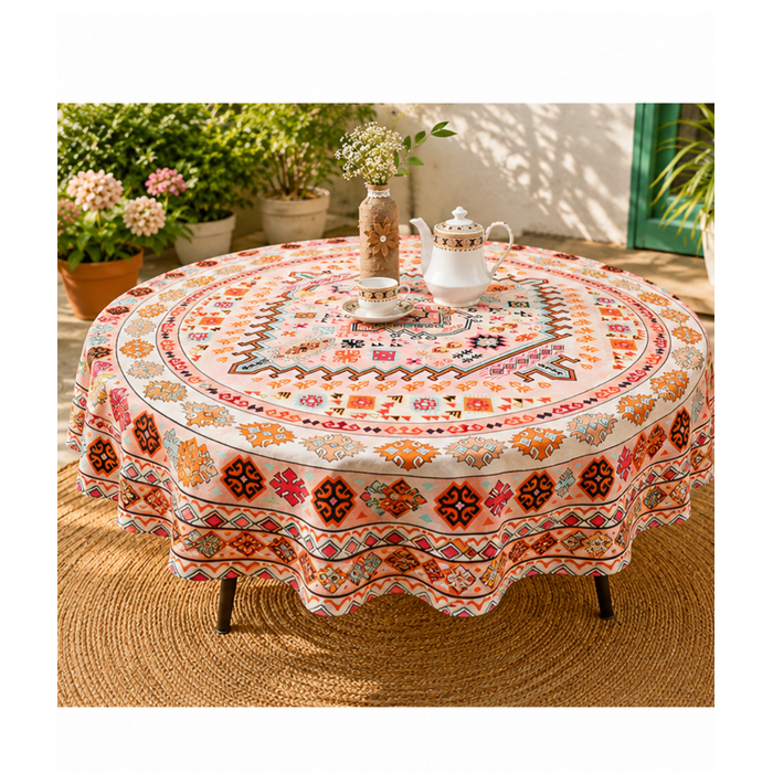 Tafelkleed Nomad light rond