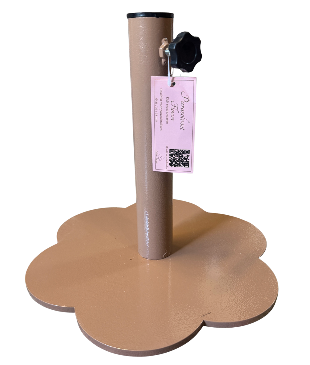 Parasolvoet flower - beige